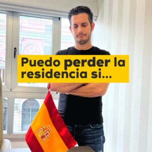 perder la residencia española