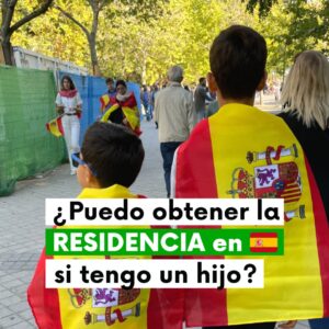 ¿Puedo solicitar la residencia si tengo hijos nacidos en España?