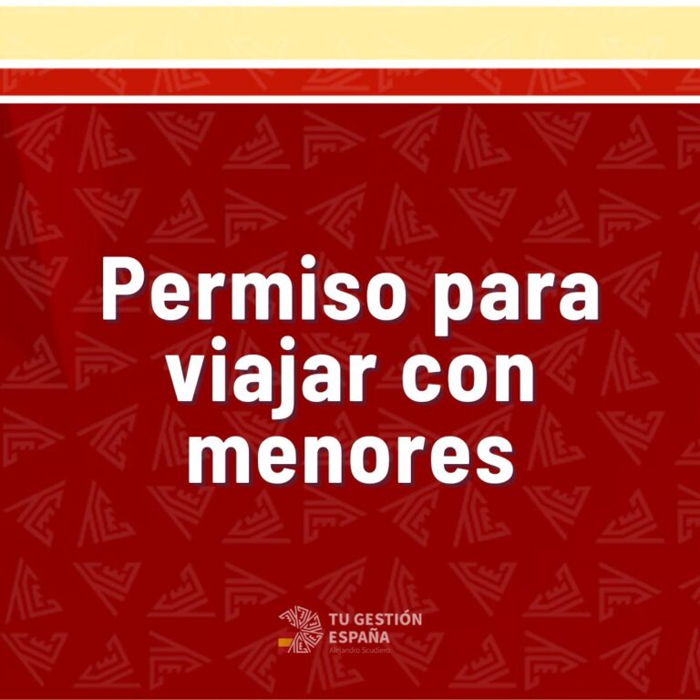requisitos_para_viajar_con_niños_en_Espana_TGE_2025_