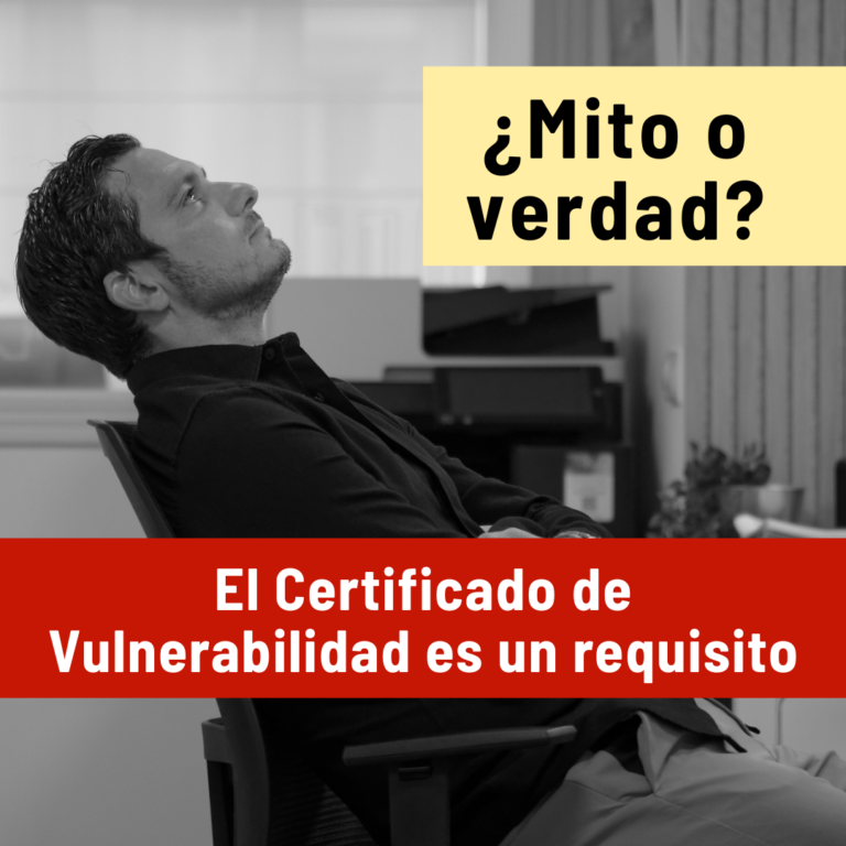 Certificado de Vulnerabilidad
